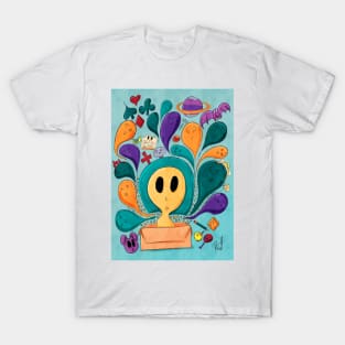 Doodle box color T-Shirt